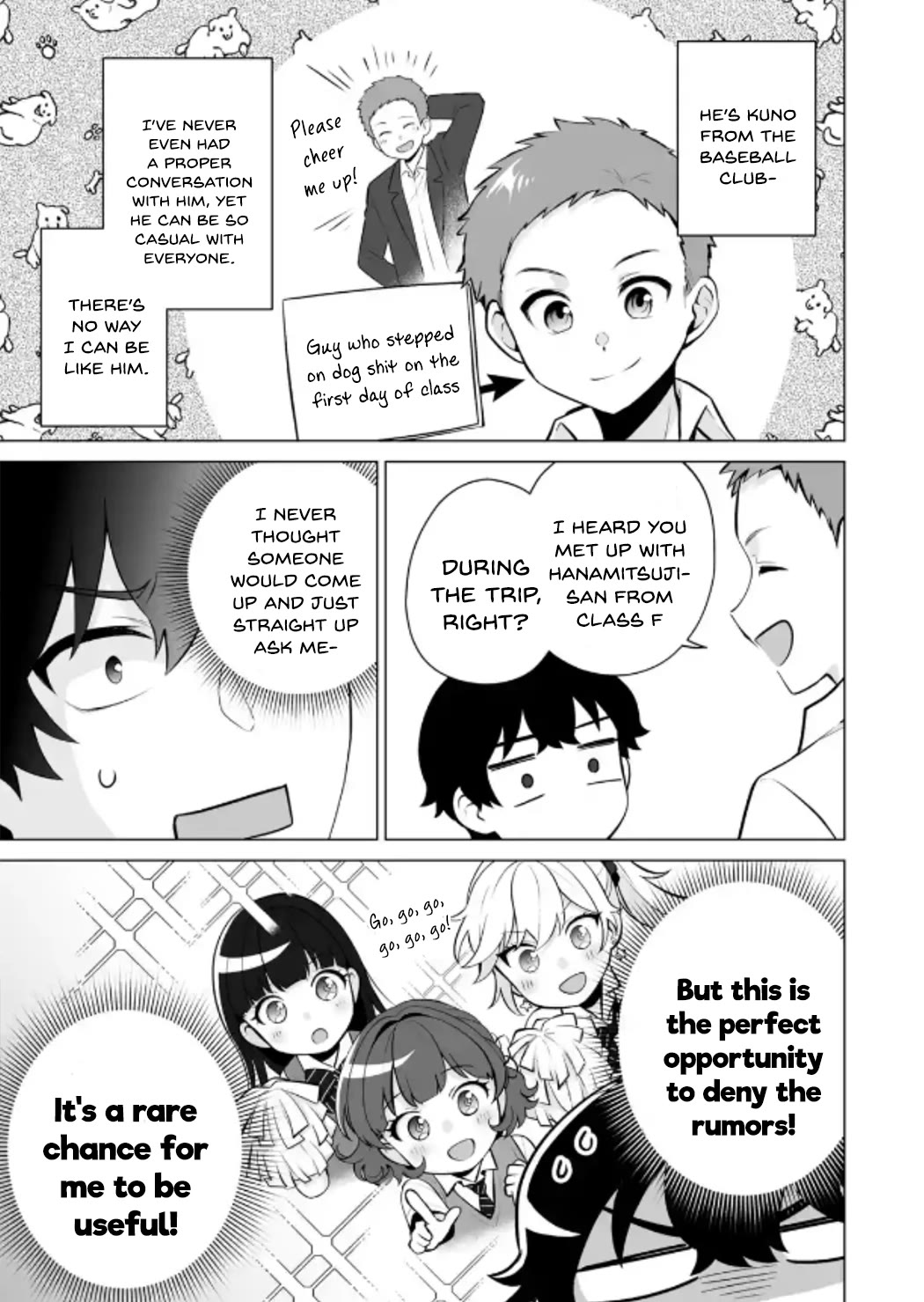 Please Leave Me Alone (For Some Reason, She Wants to Change a Lone Wolf's Helpless High School Life.) chapter 22 page 5