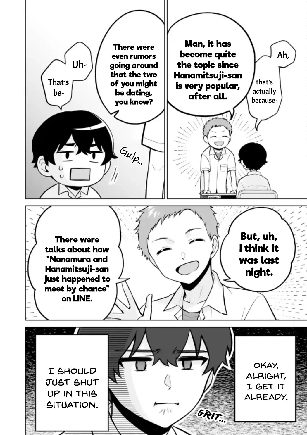 Please Leave Me Alone (For Some Reason, She Wants to Change a Lone Wolf's Helpless High School Life.) chapter 22 page 6