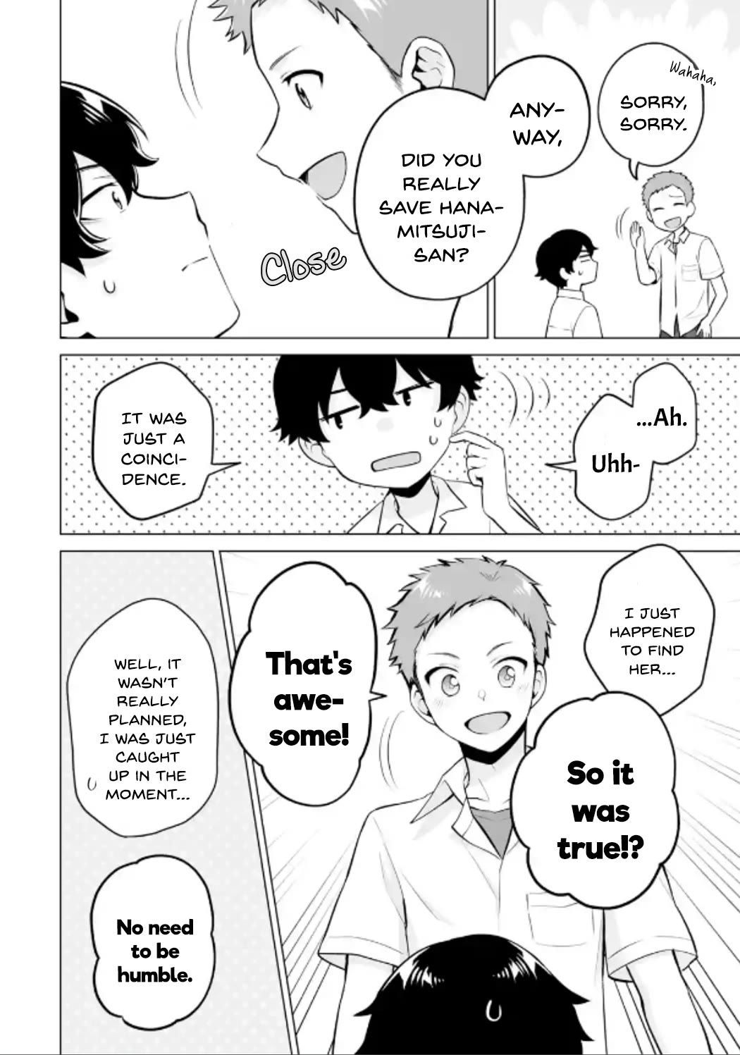 Please Leave Me Alone (For Some Reason, She Wants to Change a Lone Wolf's Helpless High School Life.) chapter 22 page 8