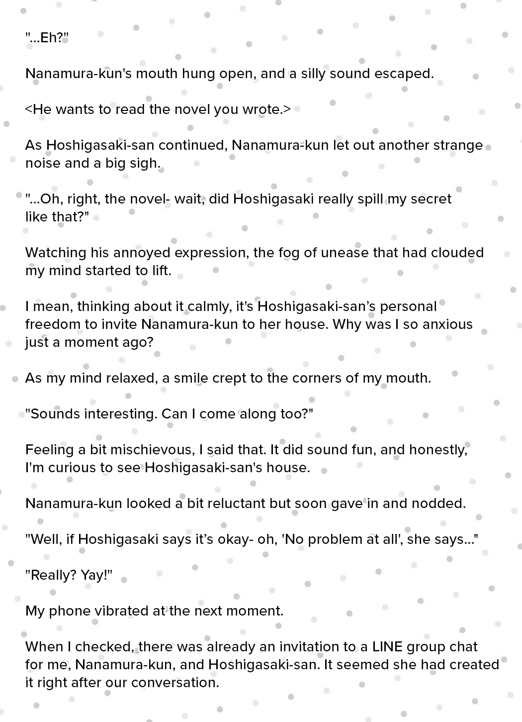 Please Leave Me Alone (For Some Reason, She Wants to Change a Lone Wolf's Helpless High School Life.) chapter 23.5 page 10