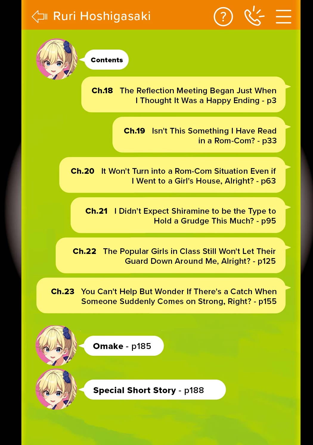 Please Leave Me Alone (For Some Reason, She Wants to Change a Lone Wolf's Helpless High School Life.) chapter 23.5 page 4