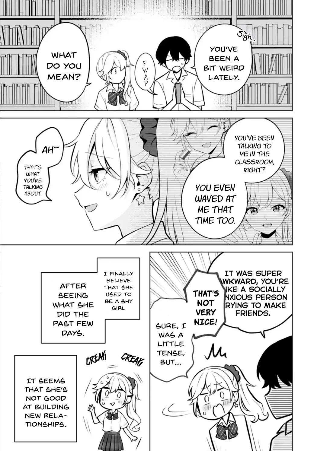 Please Leave Me Alone (For Some Reason, She Wants to Change a Lone Wolf's Helpless High School Life.) chapter 23 page 13