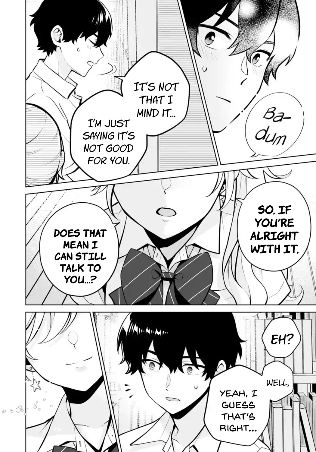 Please Leave Me Alone (For Some Reason, She Wants to Change a Lone Wolf's Helpless High School Life.) chapter 23 page 16