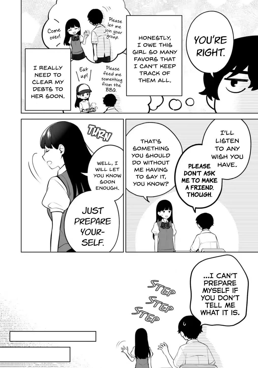 Please Leave Me Alone (For Some Reason, She Wants to Change a Lone Wolf's Helpless High School Life.) chapter 23 page 20