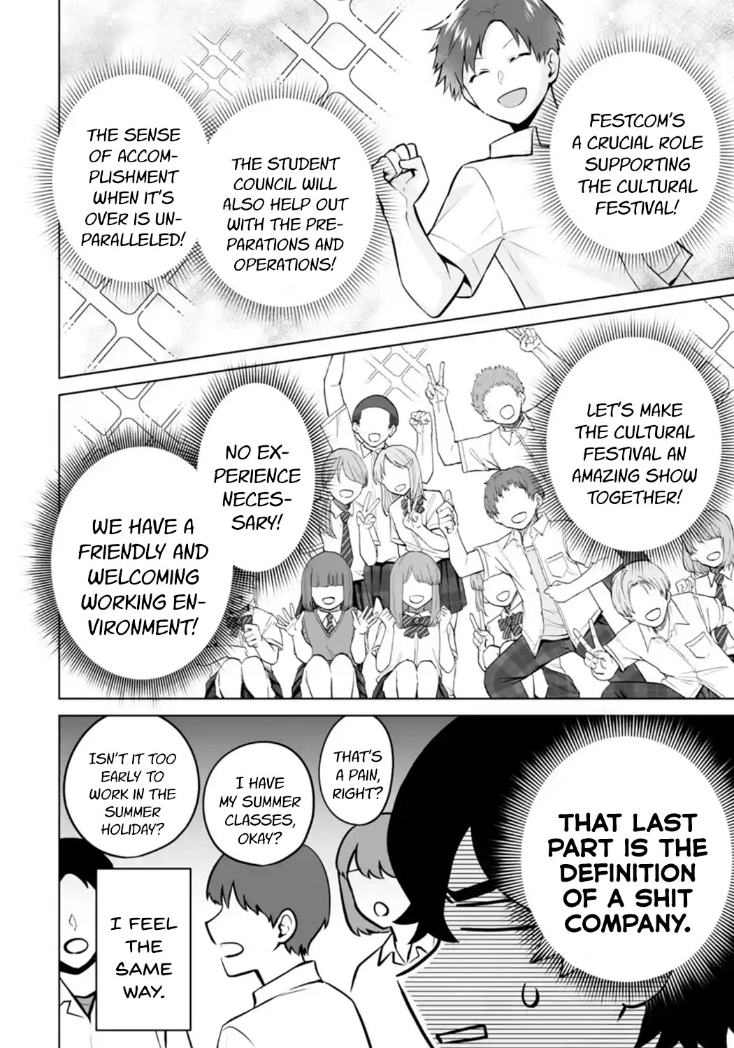 Please Leave Me Alone (For Some Reason, She Wants to Change a Lone Wolf's Helpless High School Life.) chapter 23 page 24