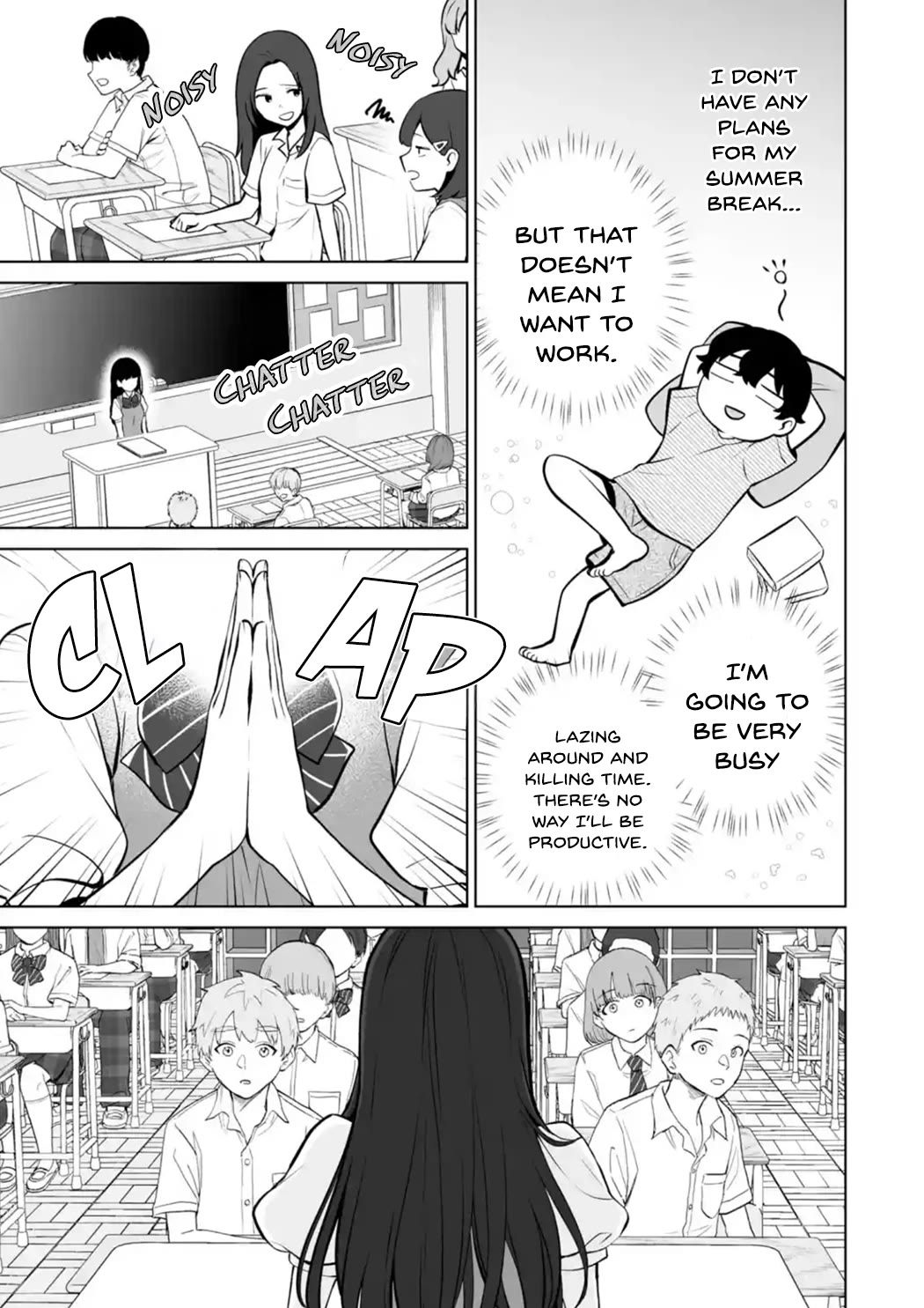 Please Leave Me Alone (For Some Reason, She Wants to Change a Lone Wolf's Helpless High School Life.) chapter 23 page 25