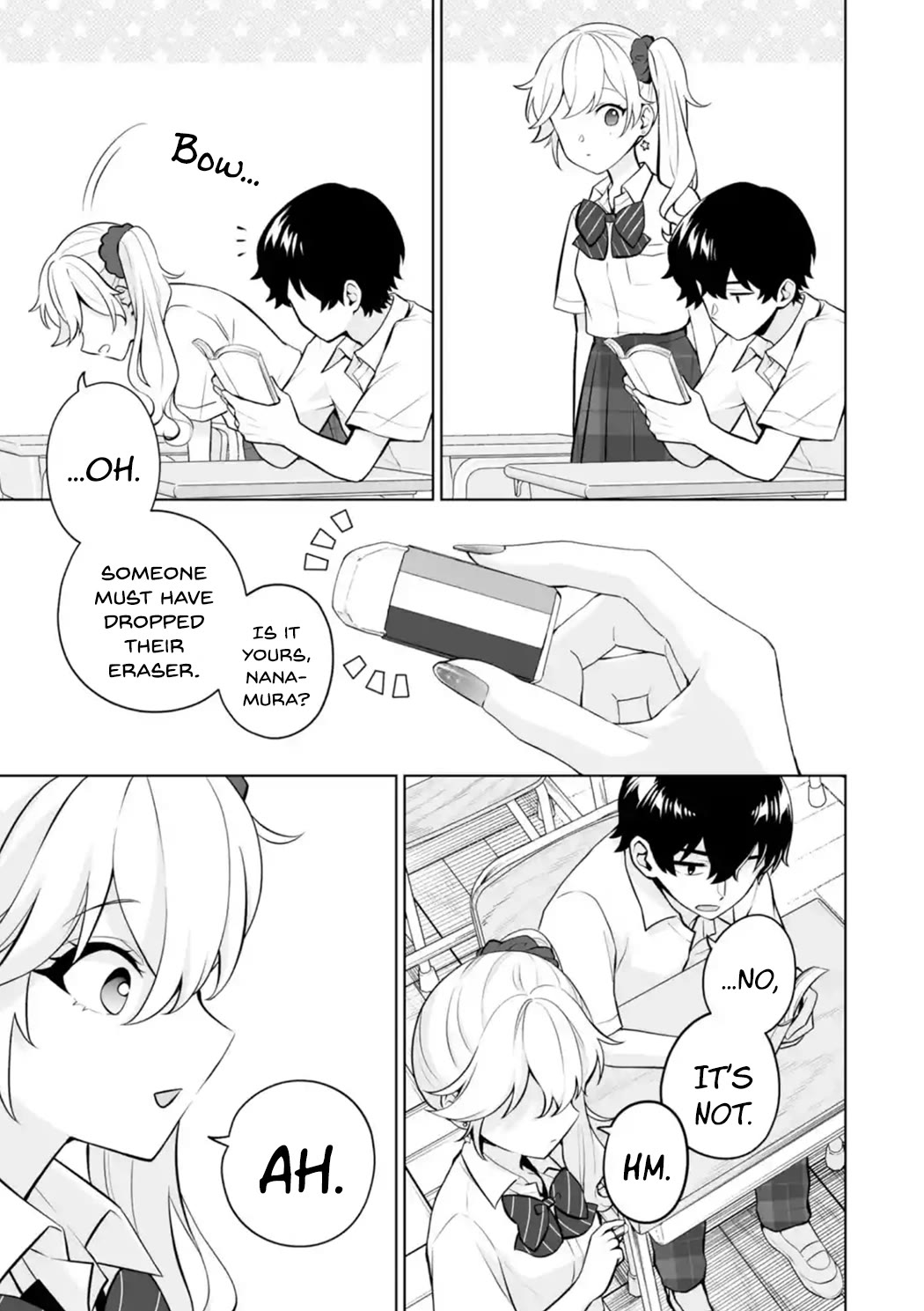 Please Leave Me Alone (For Some Reason, She Wants to Change a Lone Wolf's Helpless High School Life.) chapter 23 page 5