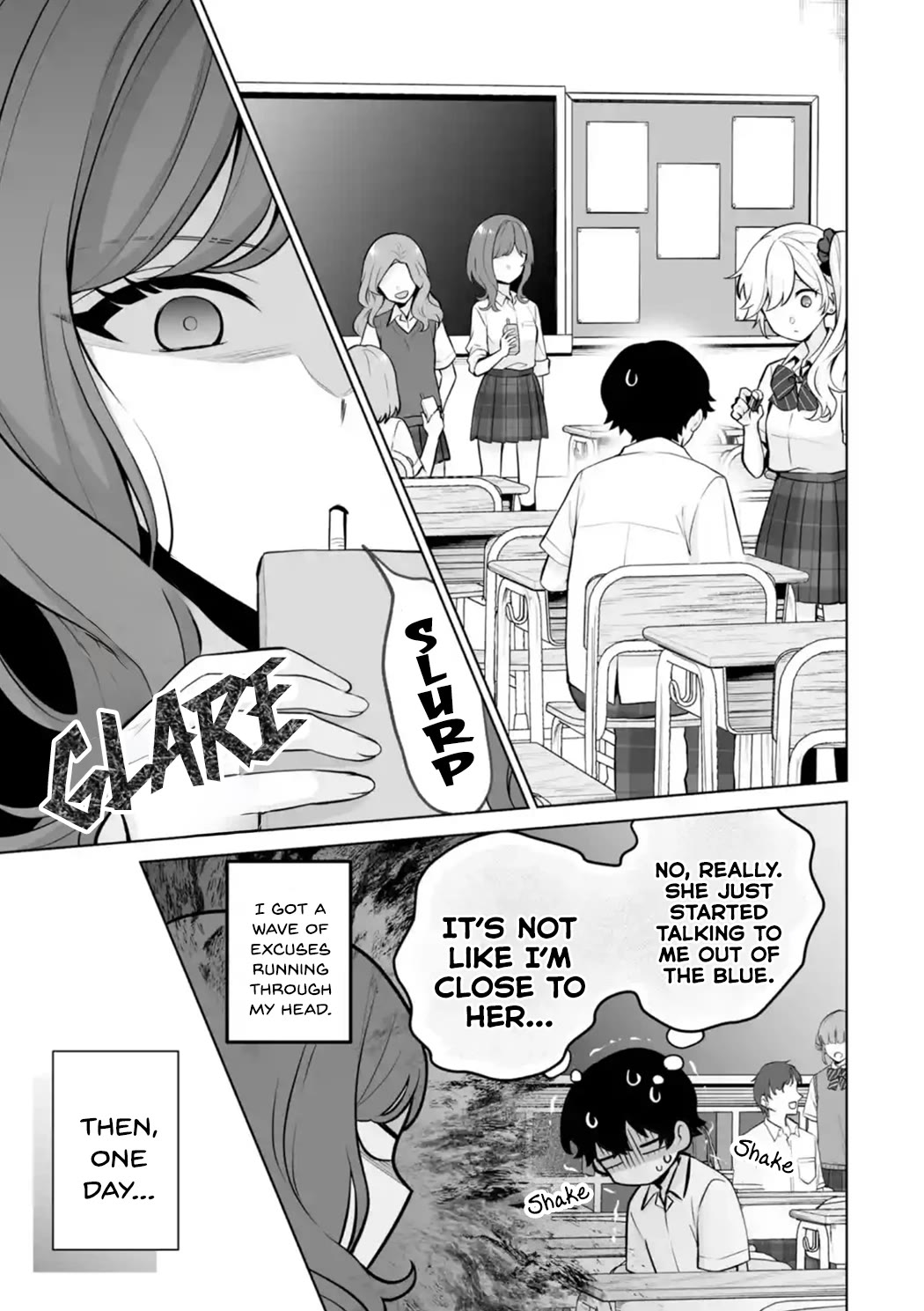 Please Leave Me Alone (For Some Reason, She Wants to Change a Lone Wolf's Helpless High School Life.) chapter 23 page 7