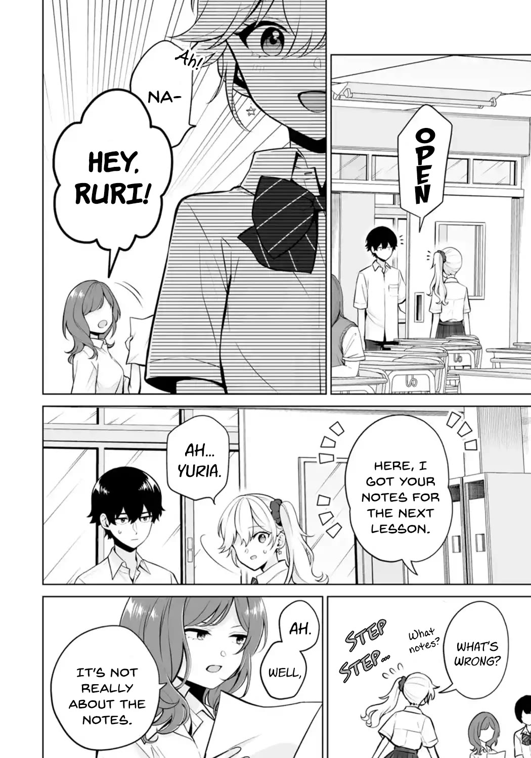 Please Leave Me Alone (For Some Reason, She Wants to Change a Lone Wolf's Helpless High School Life.) chapter 23 page 8