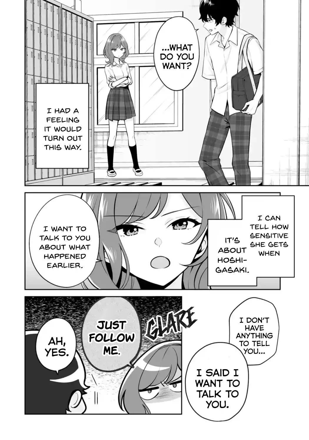 Please Leave Me Alone (For Some Reason, She Wants to Change a Lone Wolf's Helpless High School Life.) chapter 24 page 16