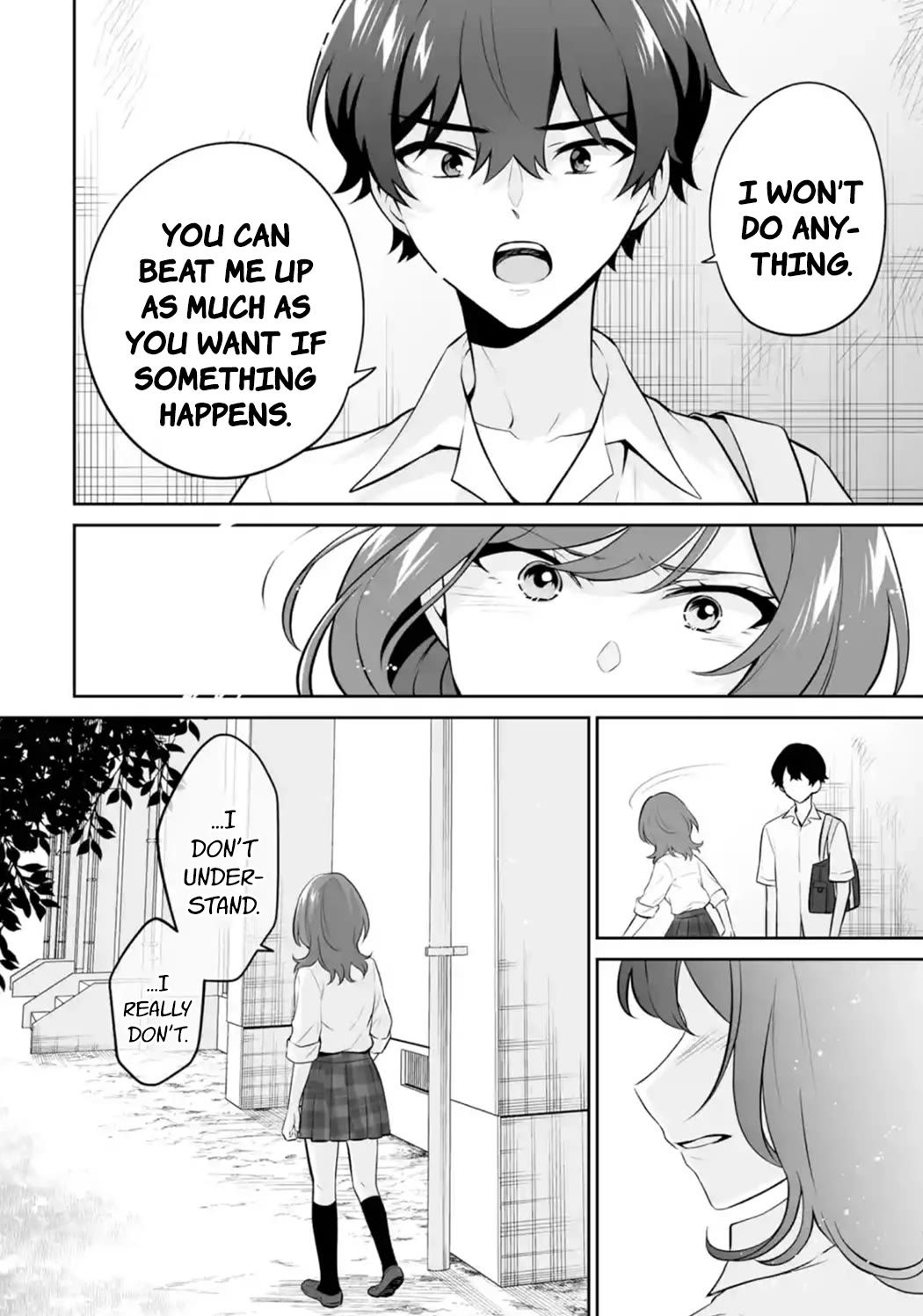 Please Leave Me Alone (For Some Reason, She Wants to Change a Lone Wolf's Helpless High School Life.) chapter 24 page 26