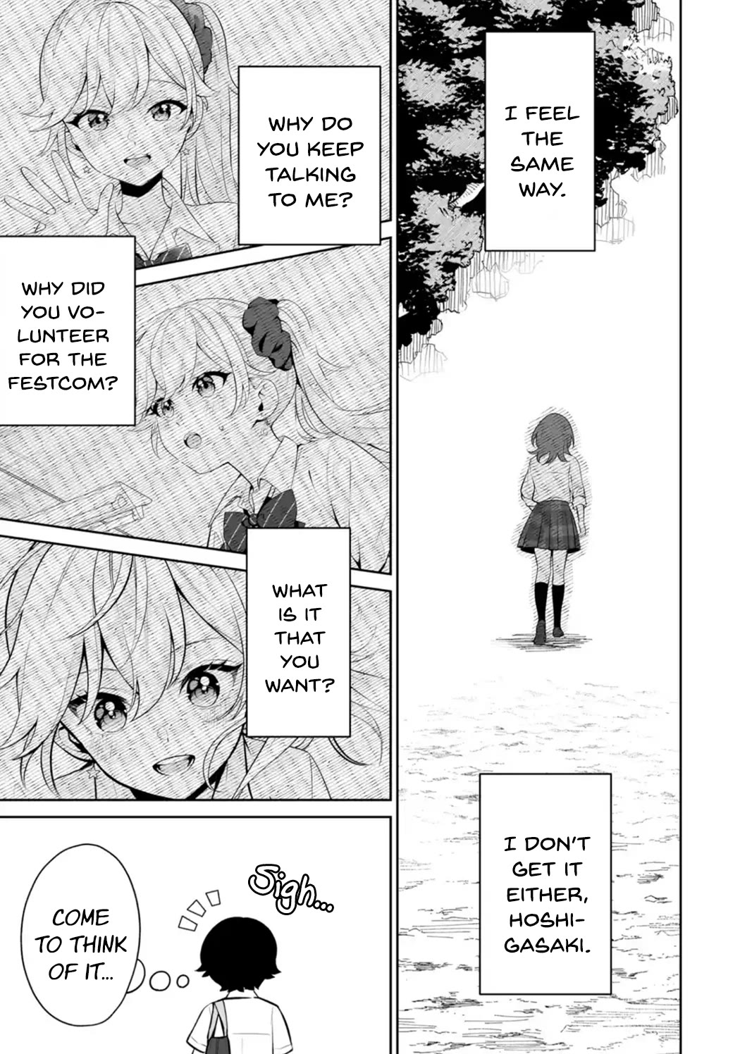 Please Leave Me Alone (For Some Reason, She Wants to Change a Lone Wolf's Helpless High School Life.) chapter 24 page 27