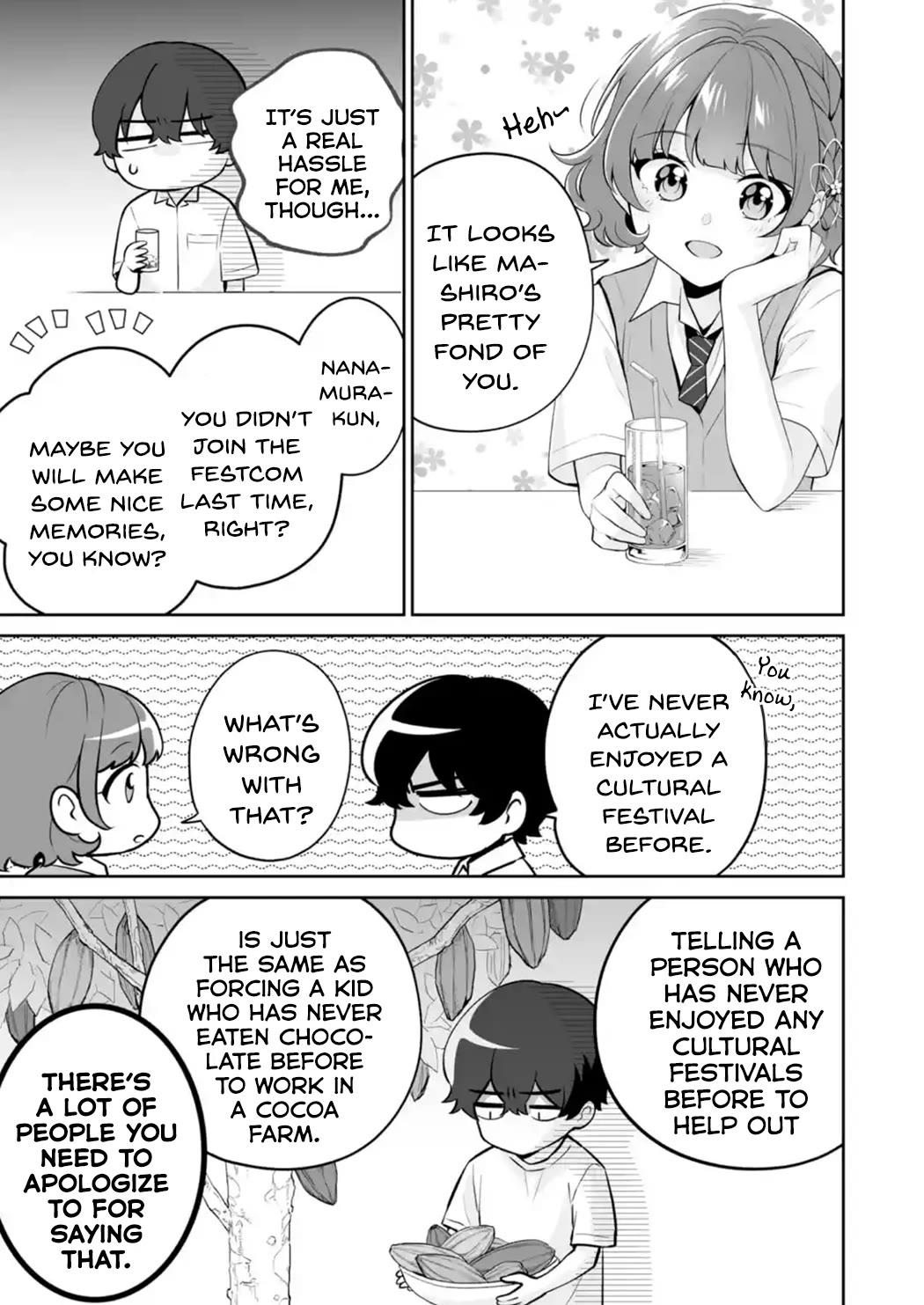 Please Leave Me Alone (For Some Reason, She Wants to Change a Lone Wolf's Helpless High School Life.) chapter 24 page 29