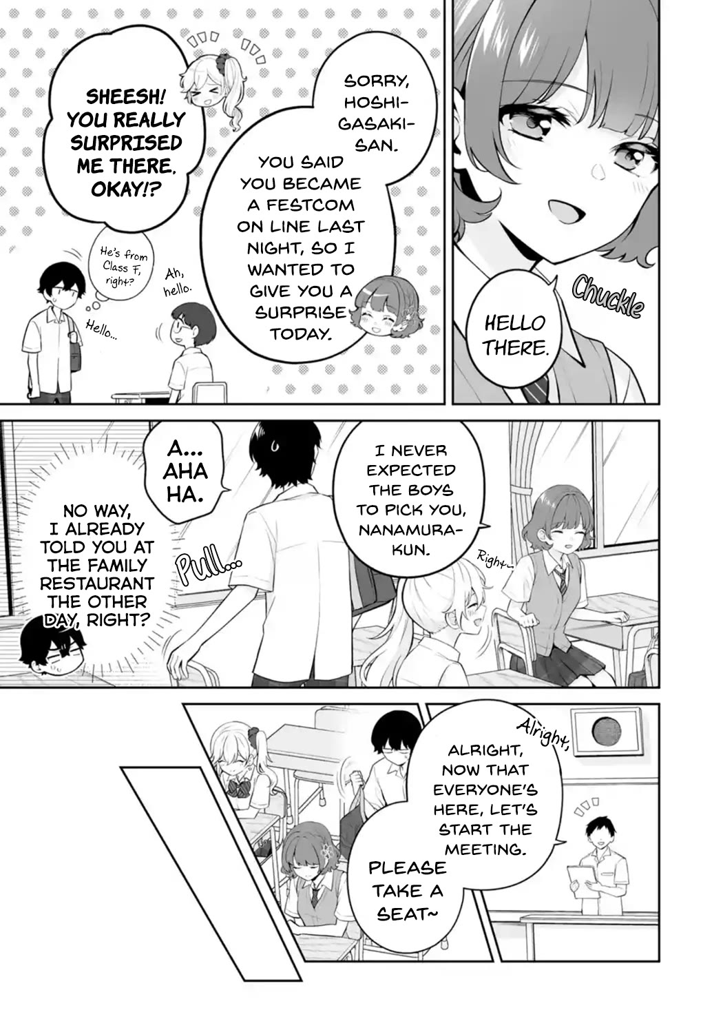 Please Leave Me Alone (For Some Reason, She Wants to Change a Lone Wolf's Helpless High School Life.) chapter 25 page 17