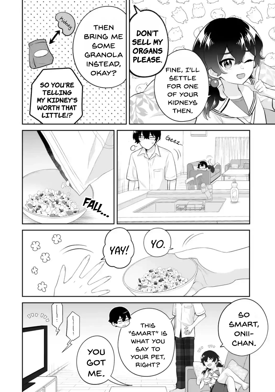 Please Leave Me Alone (For Some Reason, She Wants to Change a Lone Wolf's Helpless High School Life.) chapter 25 page 2