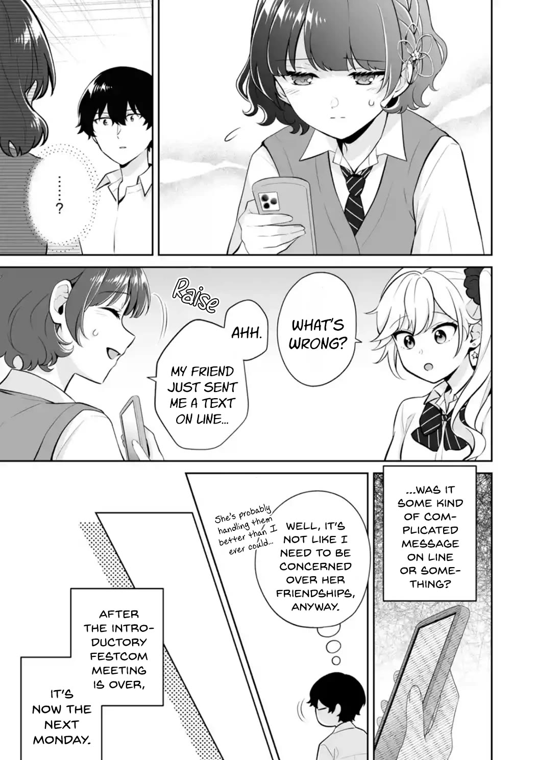 Please Leave Me Alone (For Some Reason, She Wants to Change a Lone Wolf's Helpless High School Life.) chapter 25 page 21