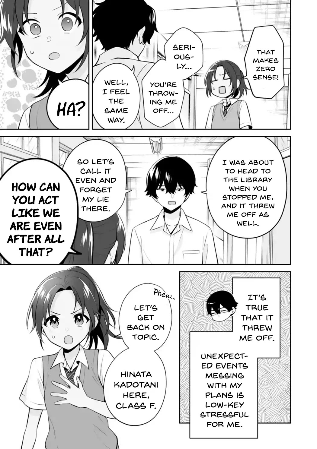 Please Leave Me Alone (For Some Reason, She Wants to Change a Lone Wolf's Helpless High School Life.) chapter 25 page 25