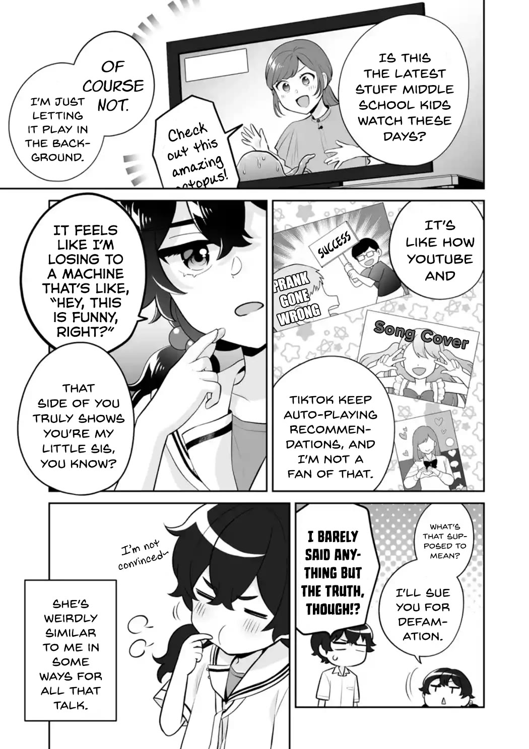 Please Leave Me Alone (For Some Reason, She Wants to Change a Lone Wolf's Helpless High School Life.) chapter 25 page 3