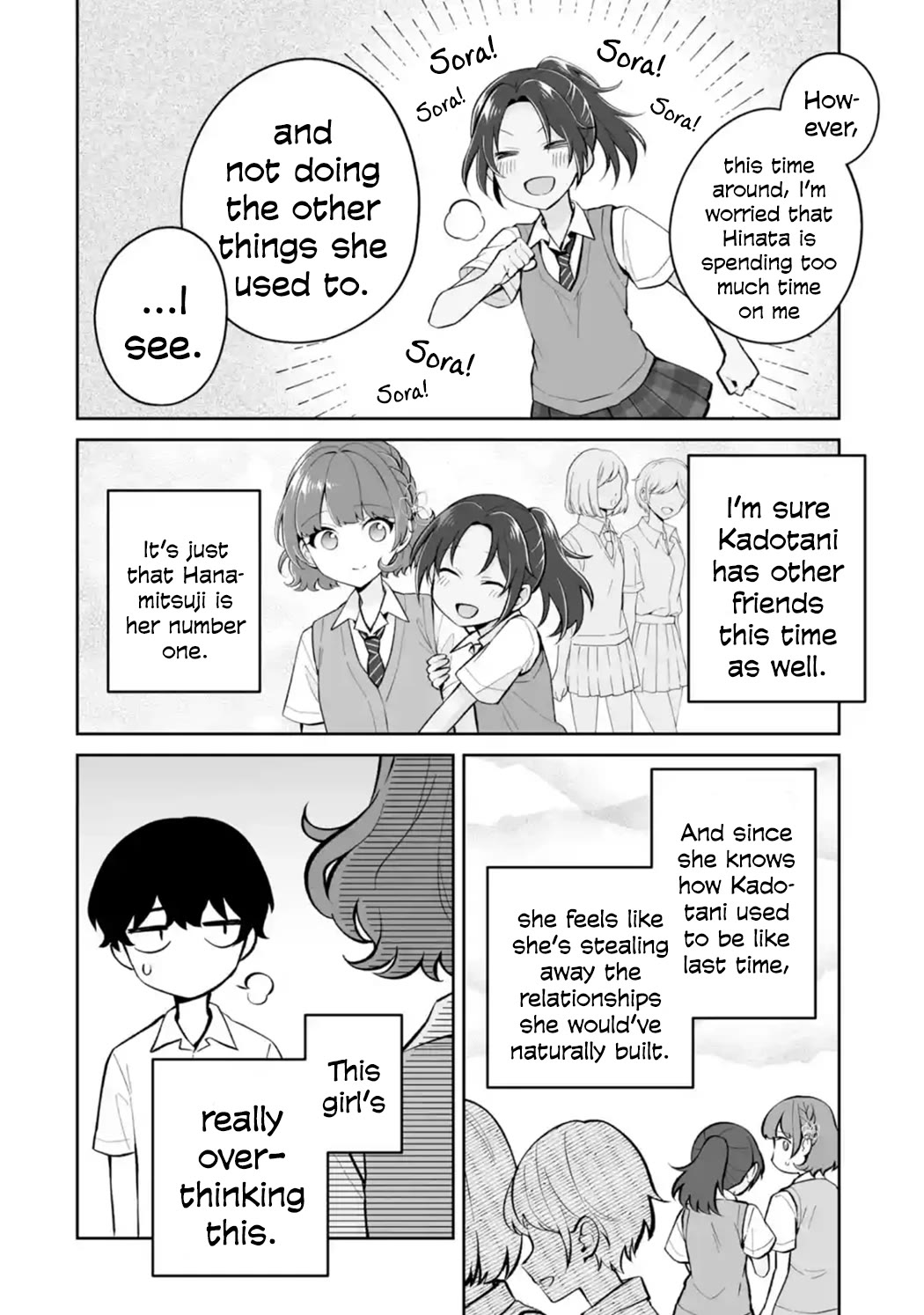 Please Leave Me Alone (For Some Reason, She Wants to Change a Lone Wolf's Helpless High School Life.) chapter 26 page 14