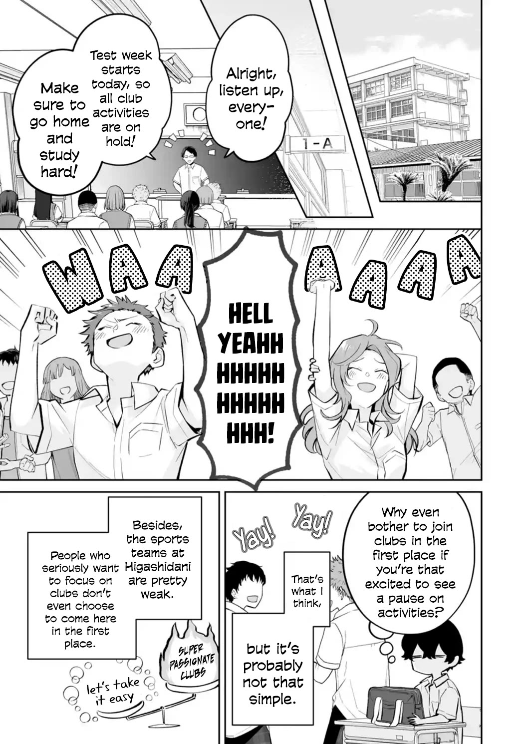 Please Leave Me Alone (For Some Reason, She Wants to Change a Lone Wolf's Helpless High School Life.) chapter 26 page 21