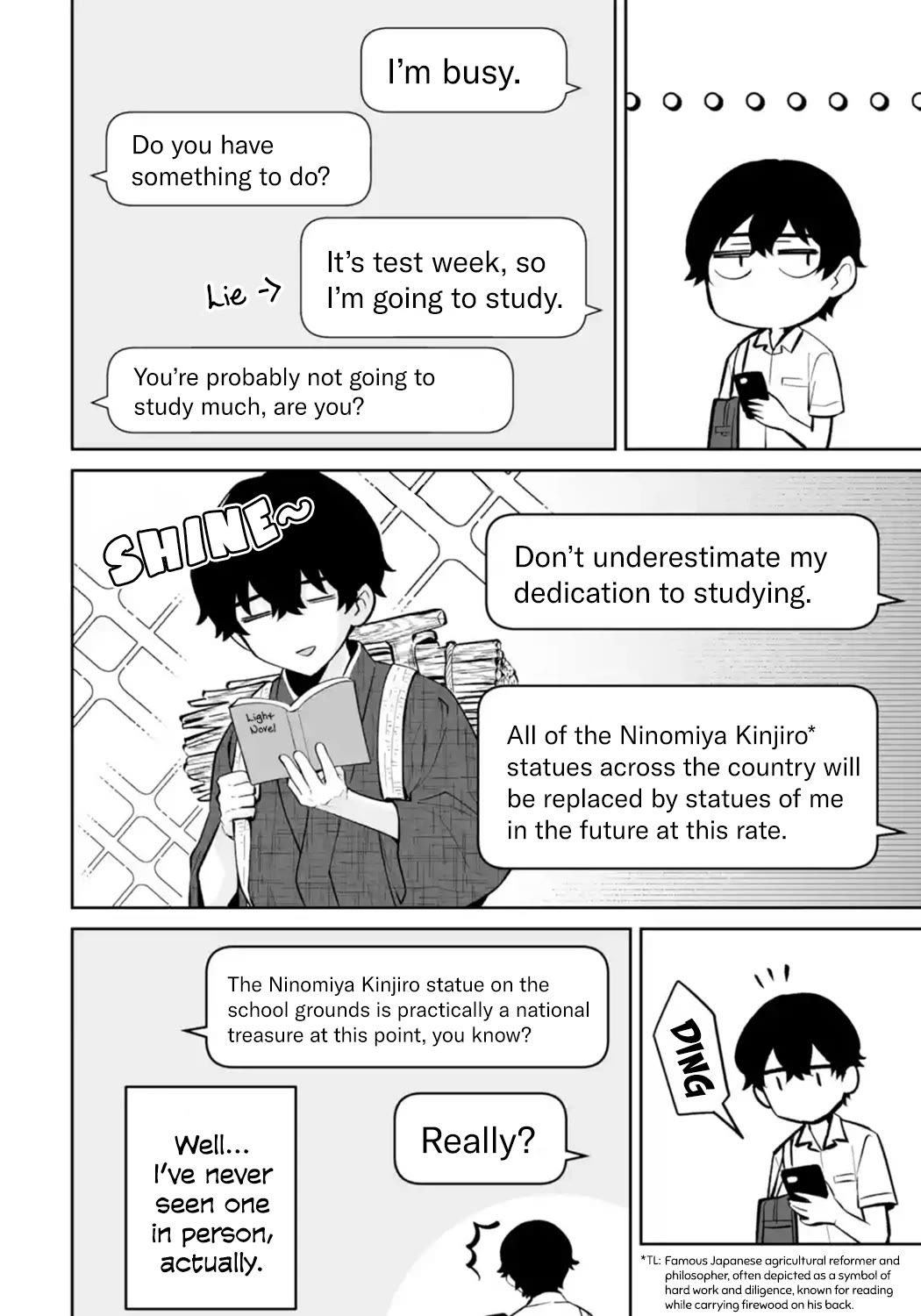 Please Leave Me Alone (For Some Reason, She Wants to Change a Lone Wolf's Helpless High School Life.) chapter 26 page 24