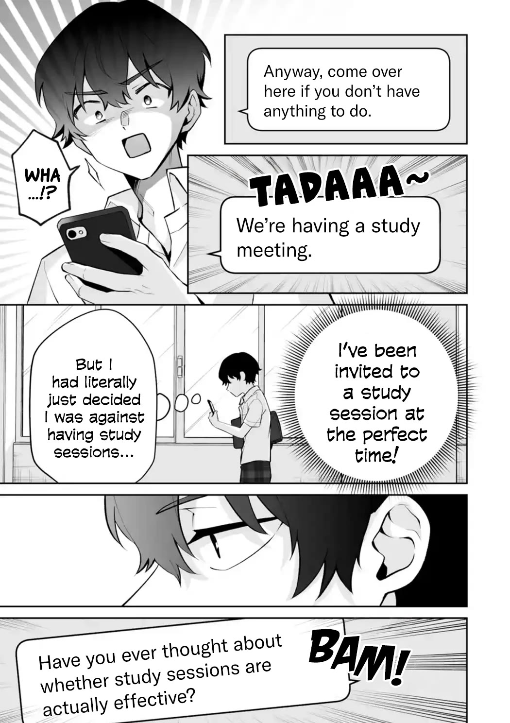 Please Leave Me Alone (For Some Reason, She Wants to Change a Lone Wolf's Helpless High School Life.) chapter 26 page 25