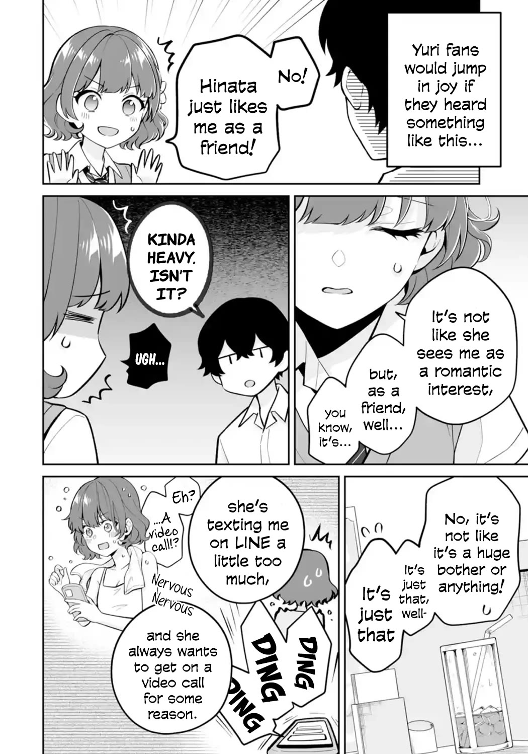 Please Leave Me Alone (For Some Reason, She Wants to Change a Lone Wolf's Helpless High School Life.) chapter 26 page 8