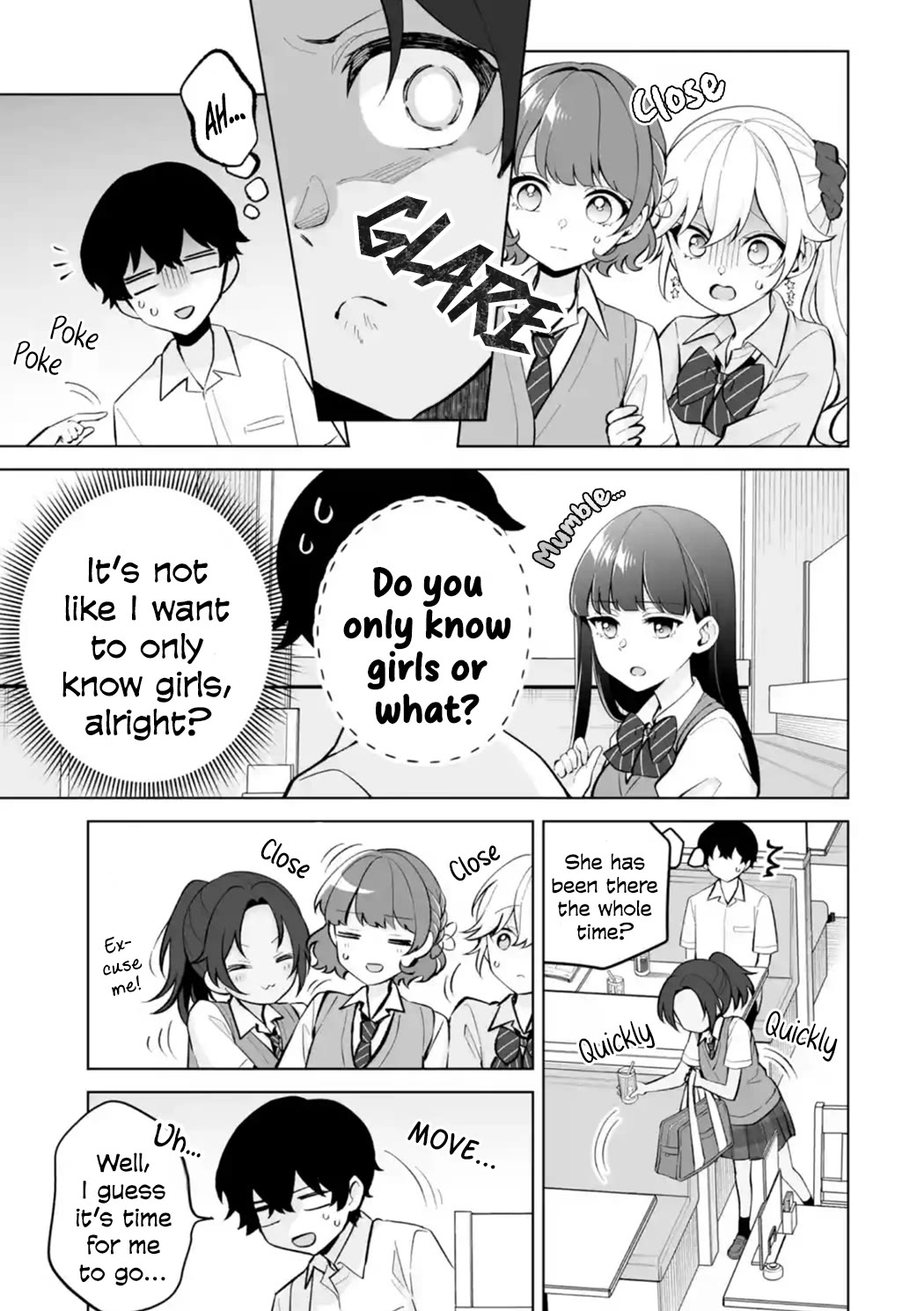 Please Leave Me Alone (For Some Reason, She Wants to Change a Lone Wolf's Helpless High School Life.) chapter 27 page 17