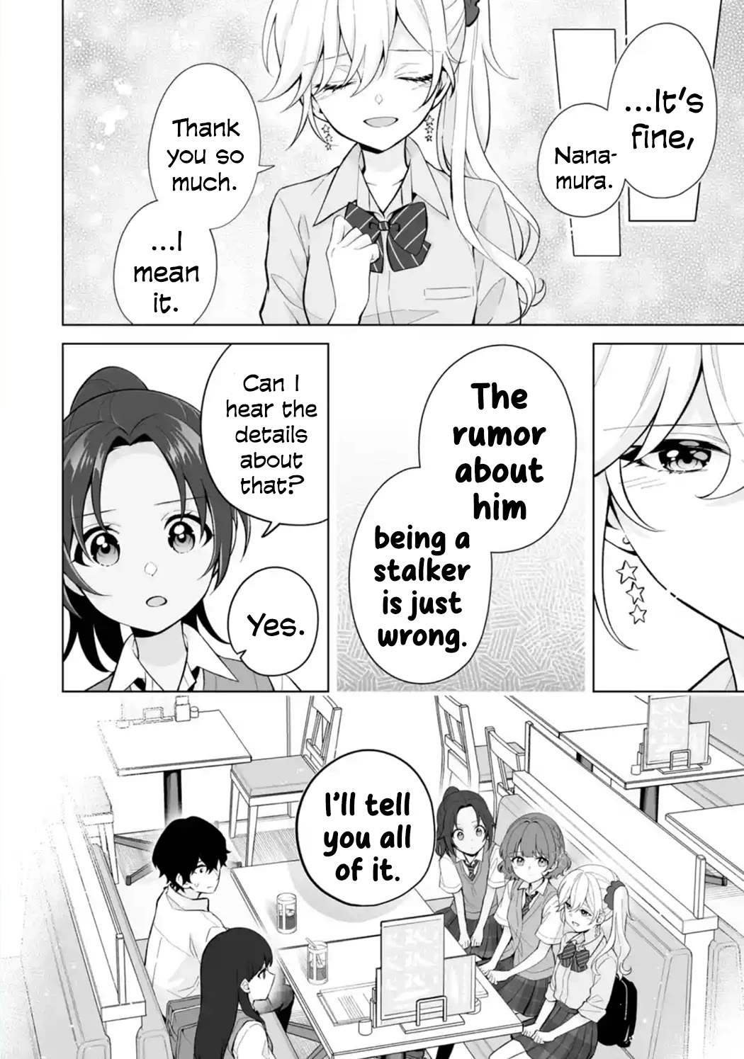 Please Leave Me Alone (For Some Reason, She Wants to Change a Lone Wolf's Helpless High School Life.) chapter 27 page 30