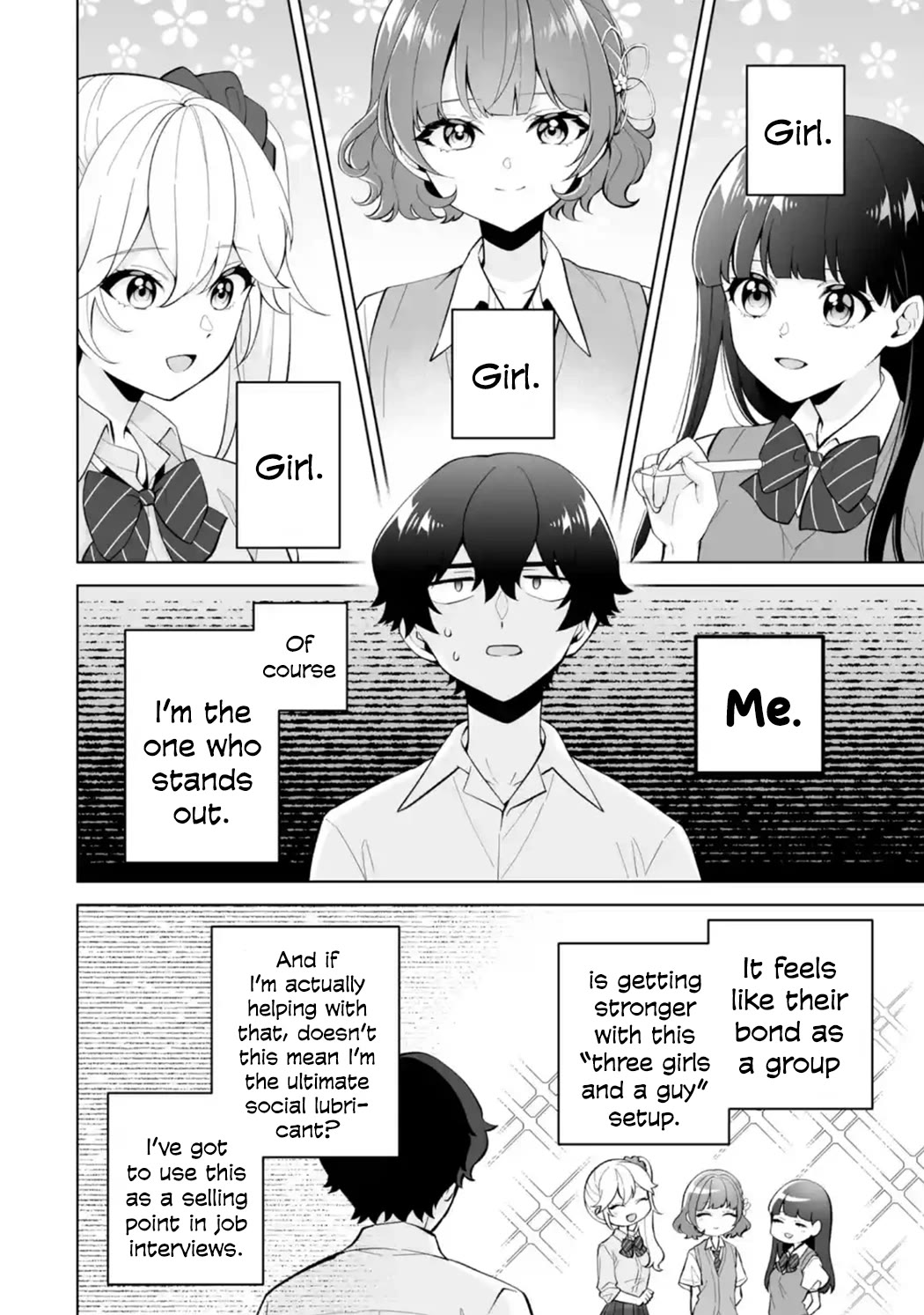 Please Leave Me Alone (For Some Reason, She Wants to Change a Lone Wolf's Helpless High School Life.) chapter 27 page 6