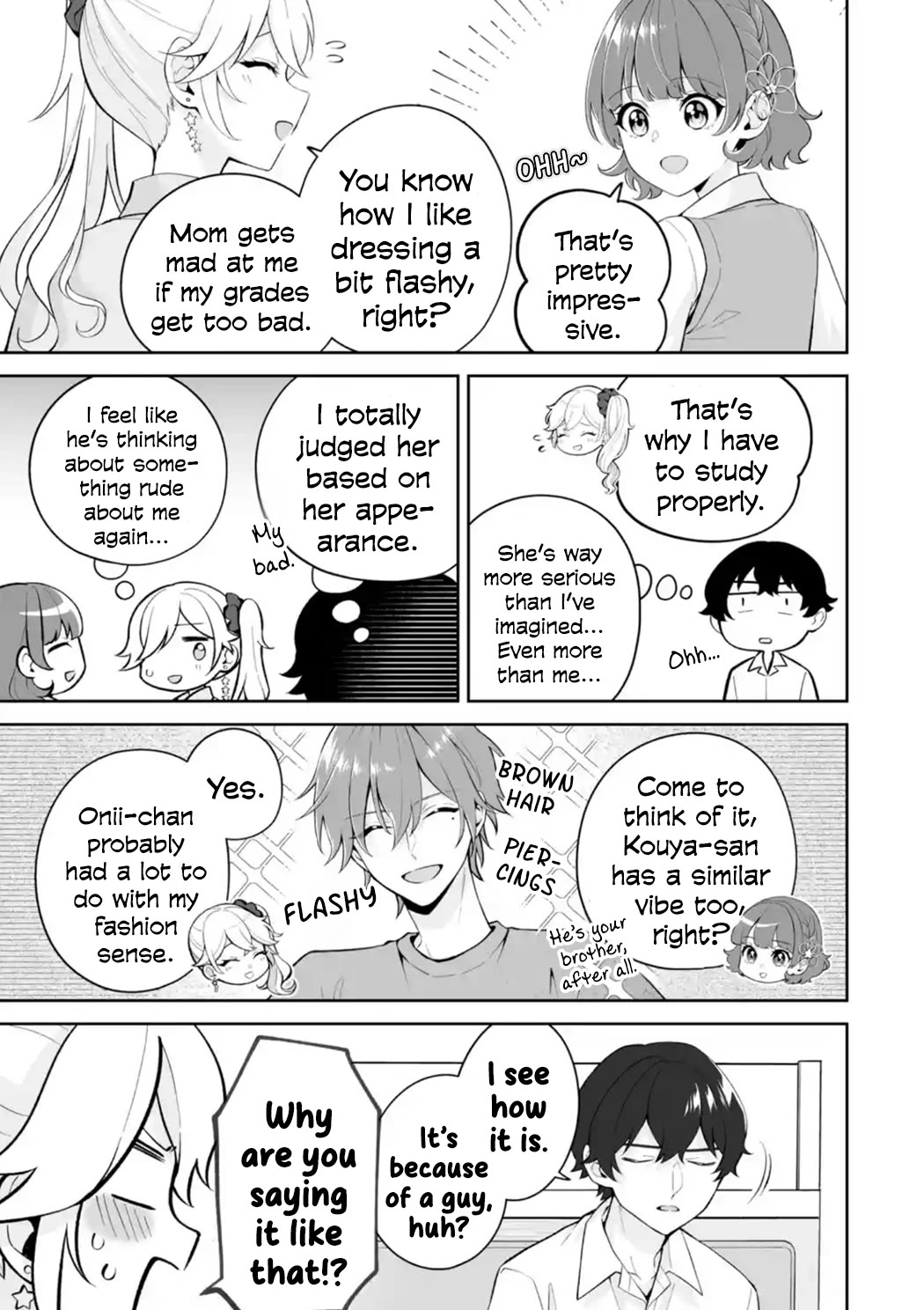 Please Leave Me Alone (For Some Reason, She Wants to Change a Lone Wolf's Helpless High School Life.) chapter 27 page 9