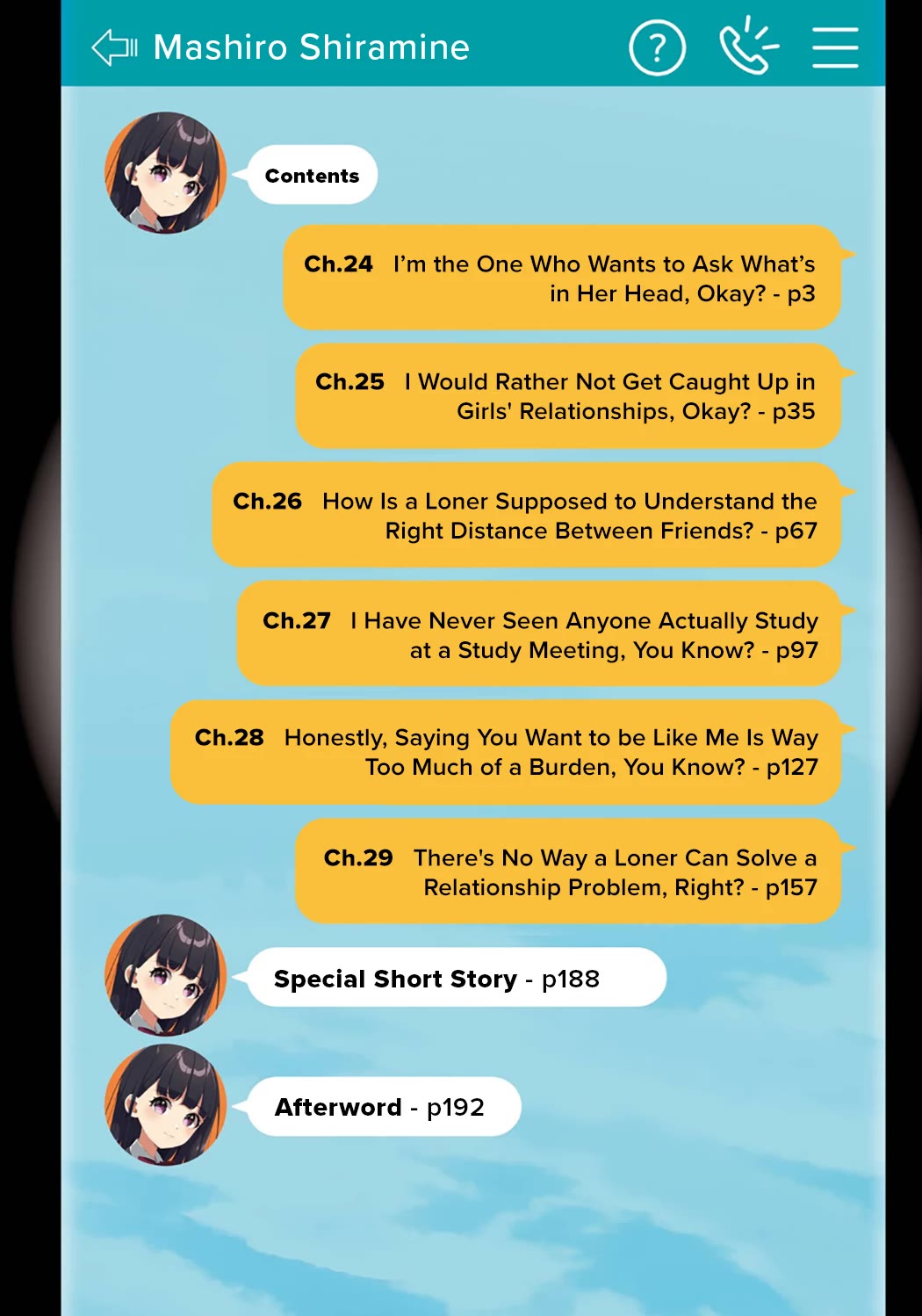 Please Leave Me Alone (For Some Reason, She Wants to Change a Lone Wolf's Helpless High School Life.) chapter 29.5 page 4