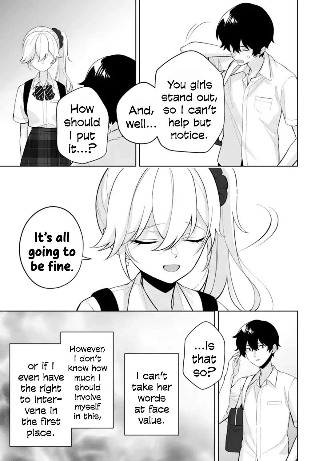 Please Leave Me Alone (For Some Reason, She Wants to Change a Lone Wolf's Helpless High School Life.) chapter 29 page 19