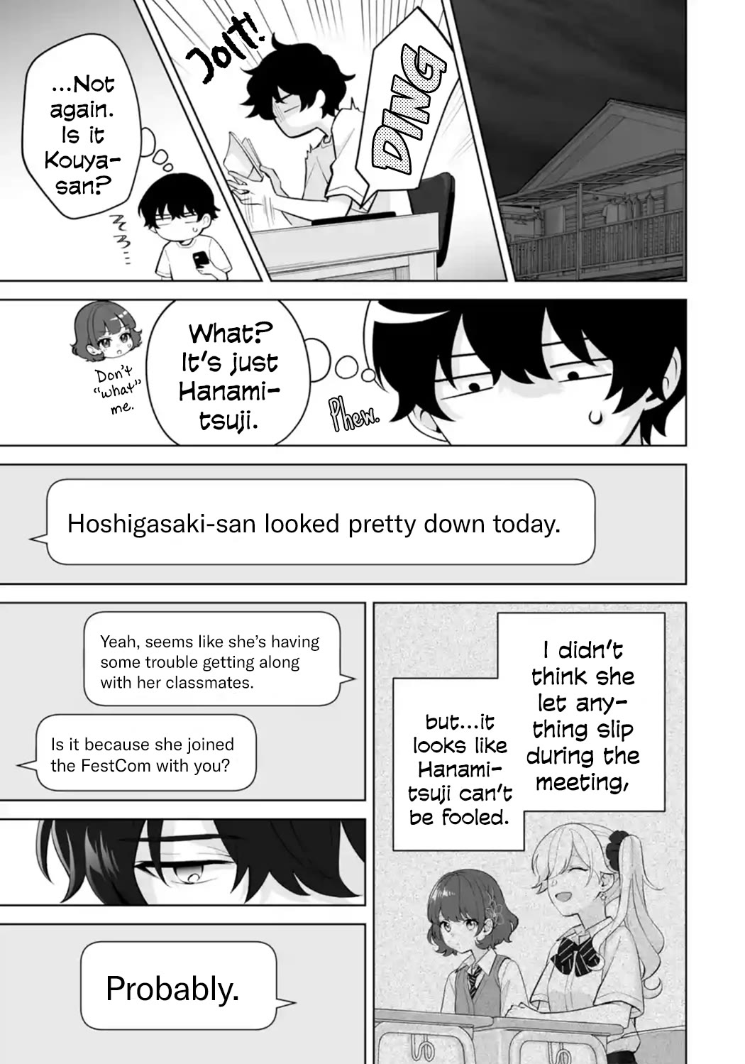 Please Leave Me Alone (For Some Reason, She Wants to Change a Lone Wolf's Helpless High School Life.) chapter 29 page 21