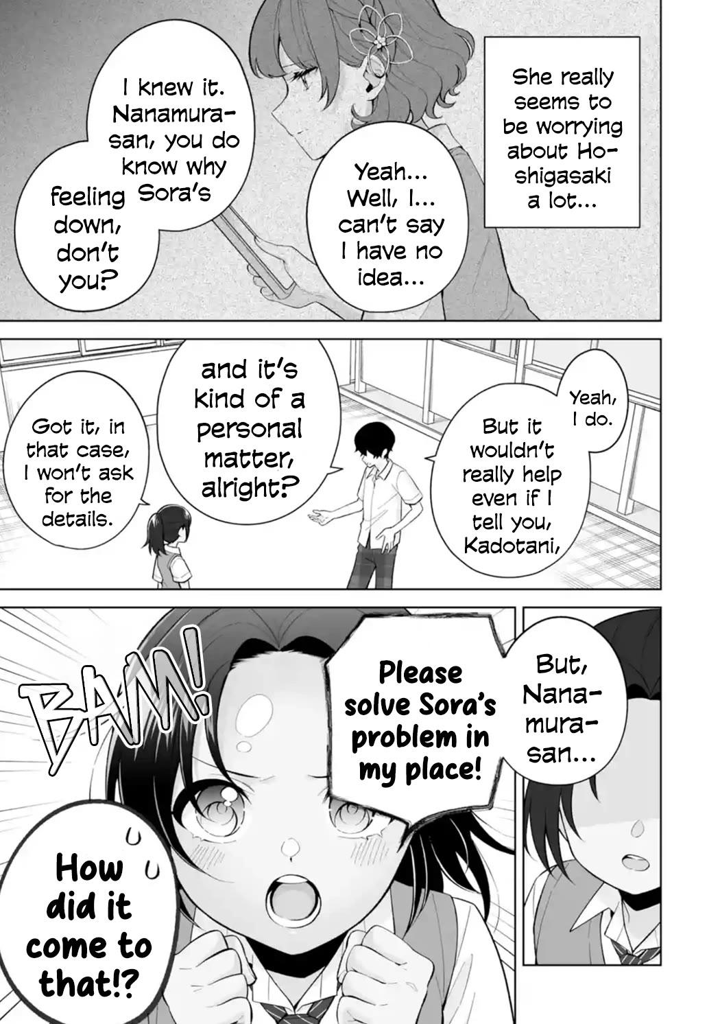 Please Leave Me Alone (For Some Reason, She Wants to Change a Lone Wolf's Helpless High School Life.) chapter 29 page 27