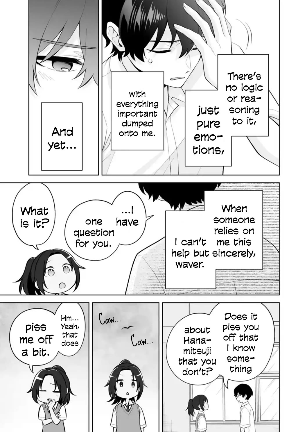 Please Leave Me Alone (For Some Reason, She Wants to Change a Lone Wolf's Helpless High School Life.) chapter 29 page 29