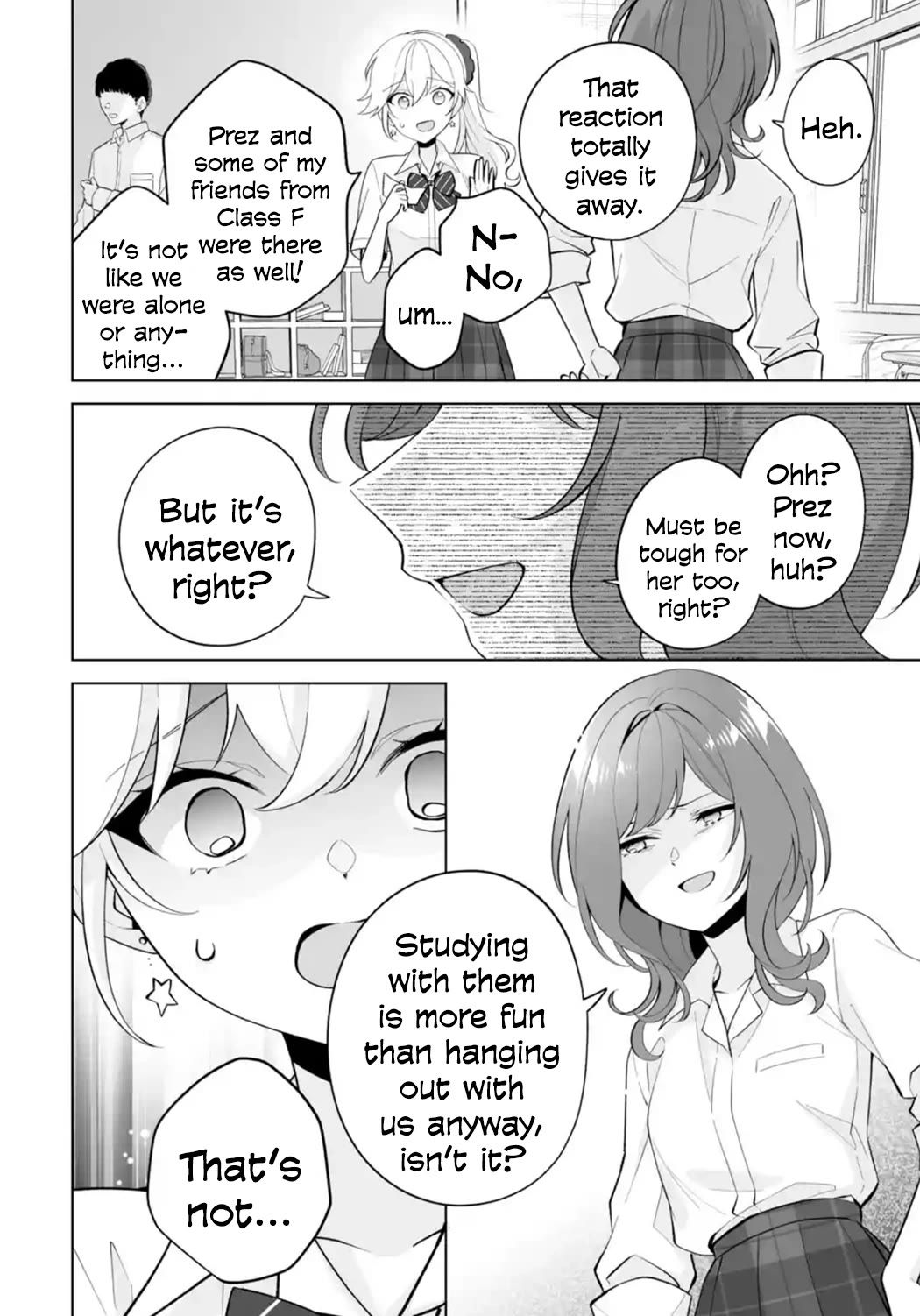 Please Leave Me Alone (For Some Reason, She Wants to Change a Lone Wolf's Helpless High School Life.) chapter 29 page 6