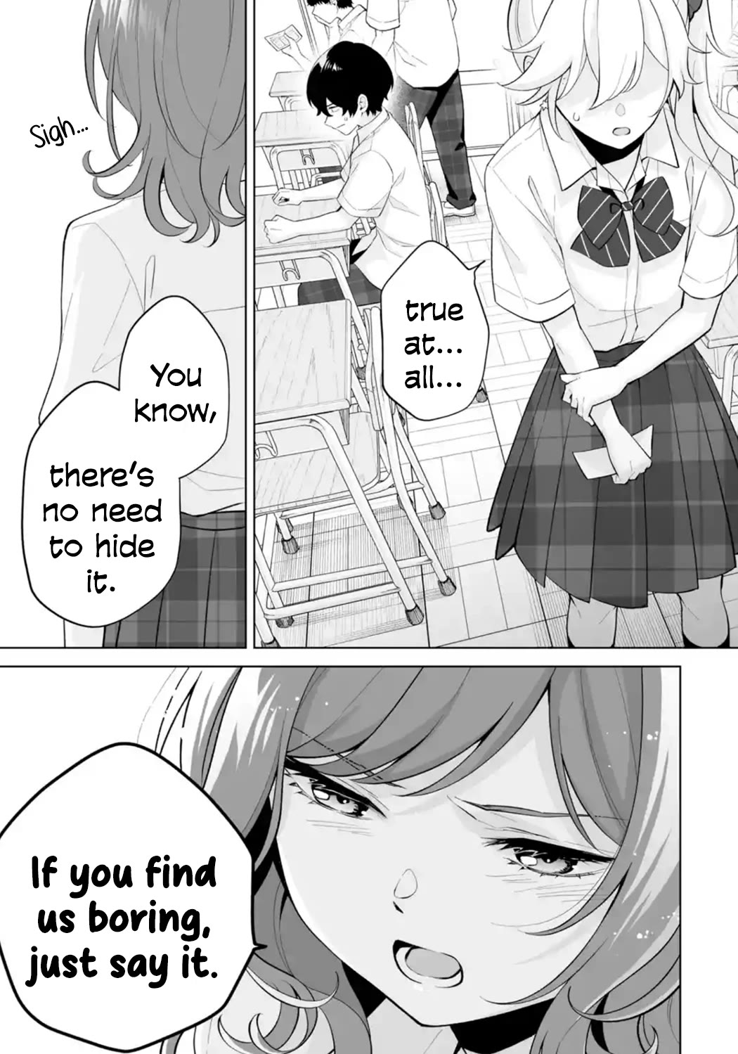 Please Leave Me Alone (For Some Reason, She Wants to Change a Lone Wolf's Helpless High School Life.) chapter 29 page 7