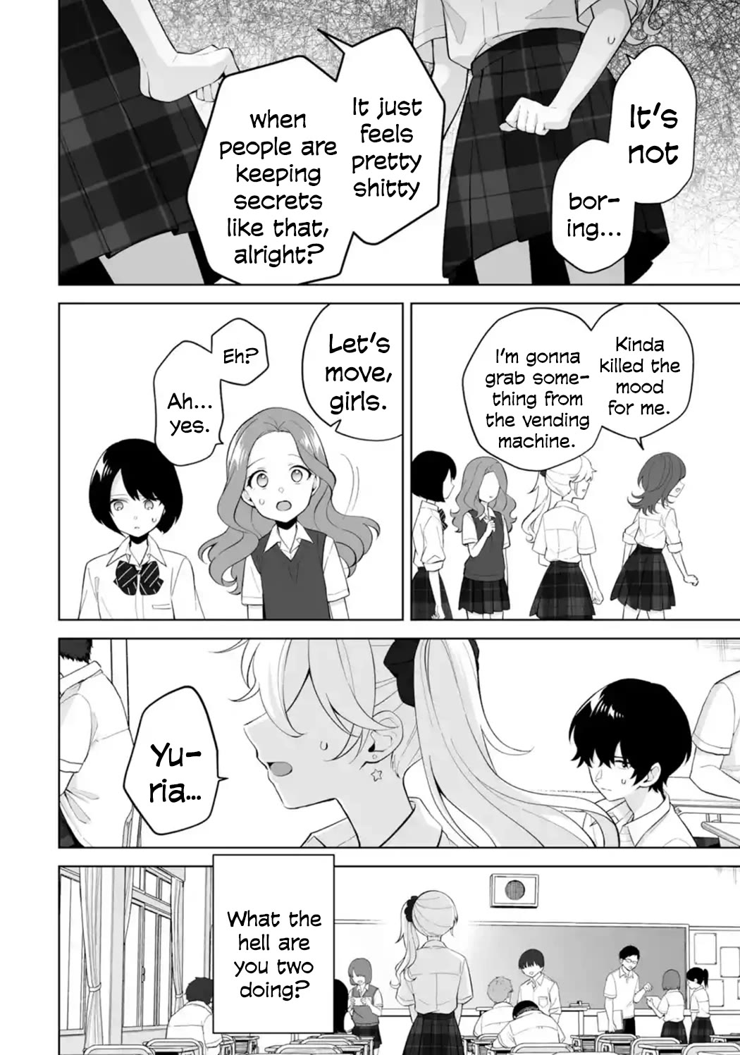 Please Leave Me Alone (For Some Reason, She Wants to Change a Lone Wolf's Helpless High School Life.) chapter 29 page 8