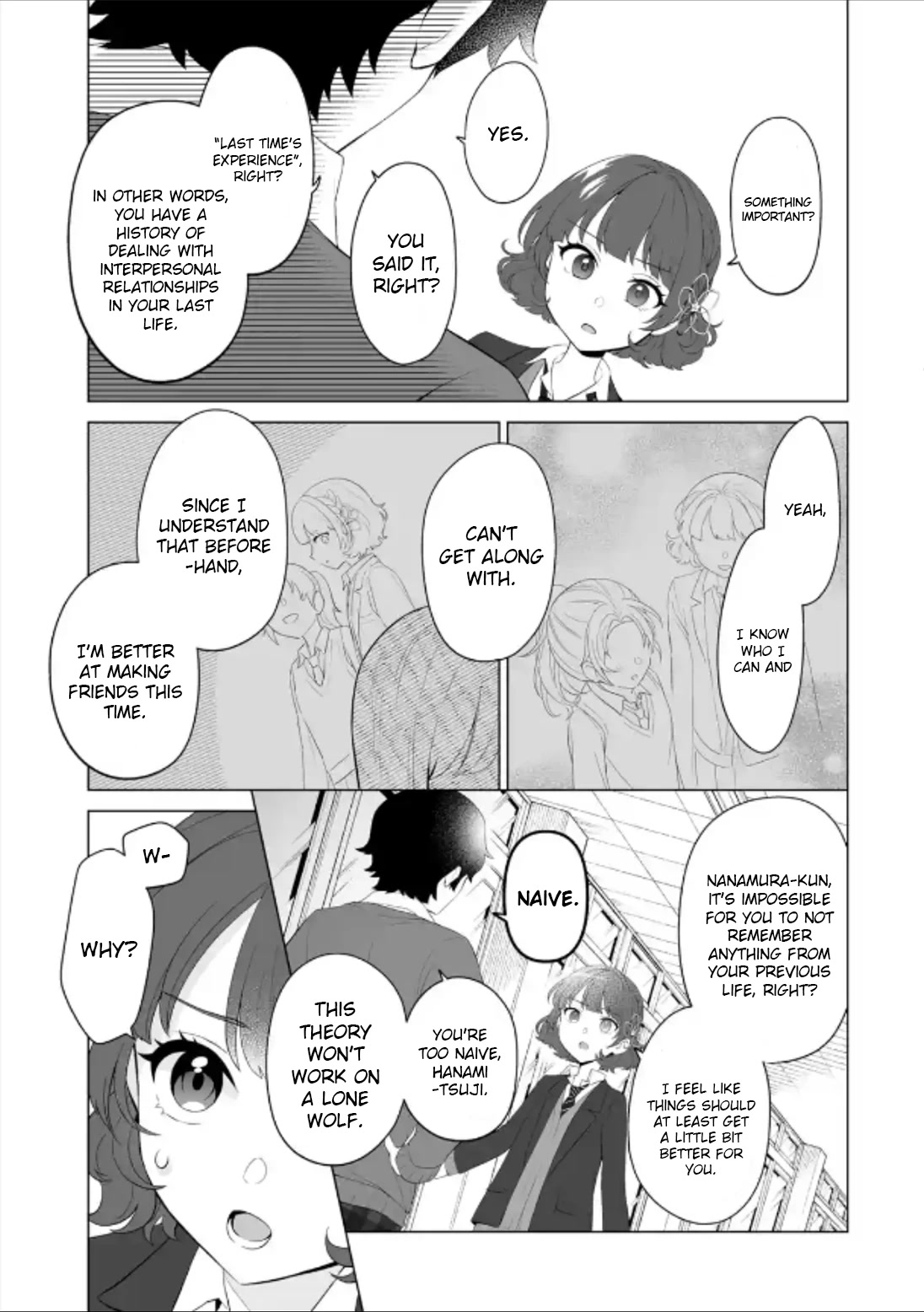 Please Leave Me Alone (For Some Reason, She Wants to Change a Lone Wolf's Helpless High School Life.) chapter 3 page 11