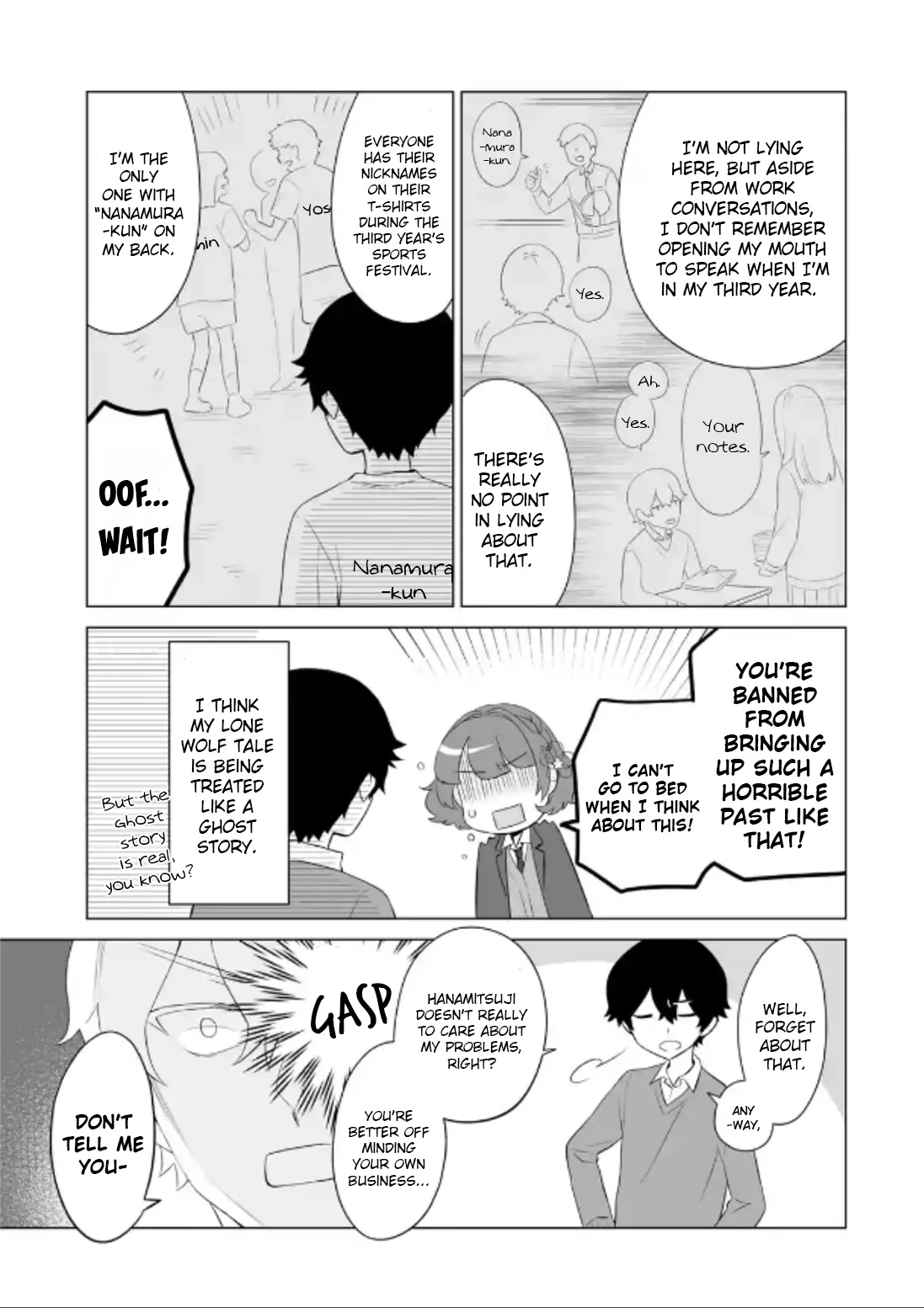 Please Leave Me Alone (For Some Reason, She Wants to Change a Lone Wolf's Helpless High School Life.) chapter 3 page 21