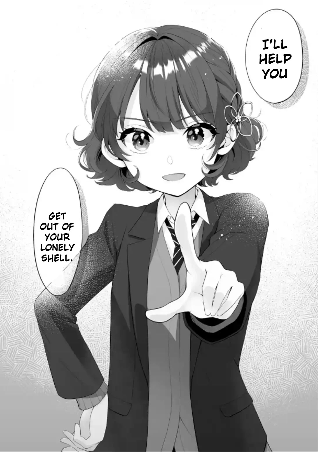 Please Leave Me Alone (For Some Reason, She Wants to Change a Lone Wolf's Helpless High School Life.) chapter 3 page 24