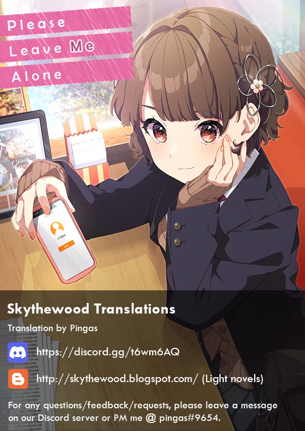 Please Leave Me Alone (For Some Reason, She Wants to Change a Lone Wolf's Helpless High School Life.) chapter 3 page 31