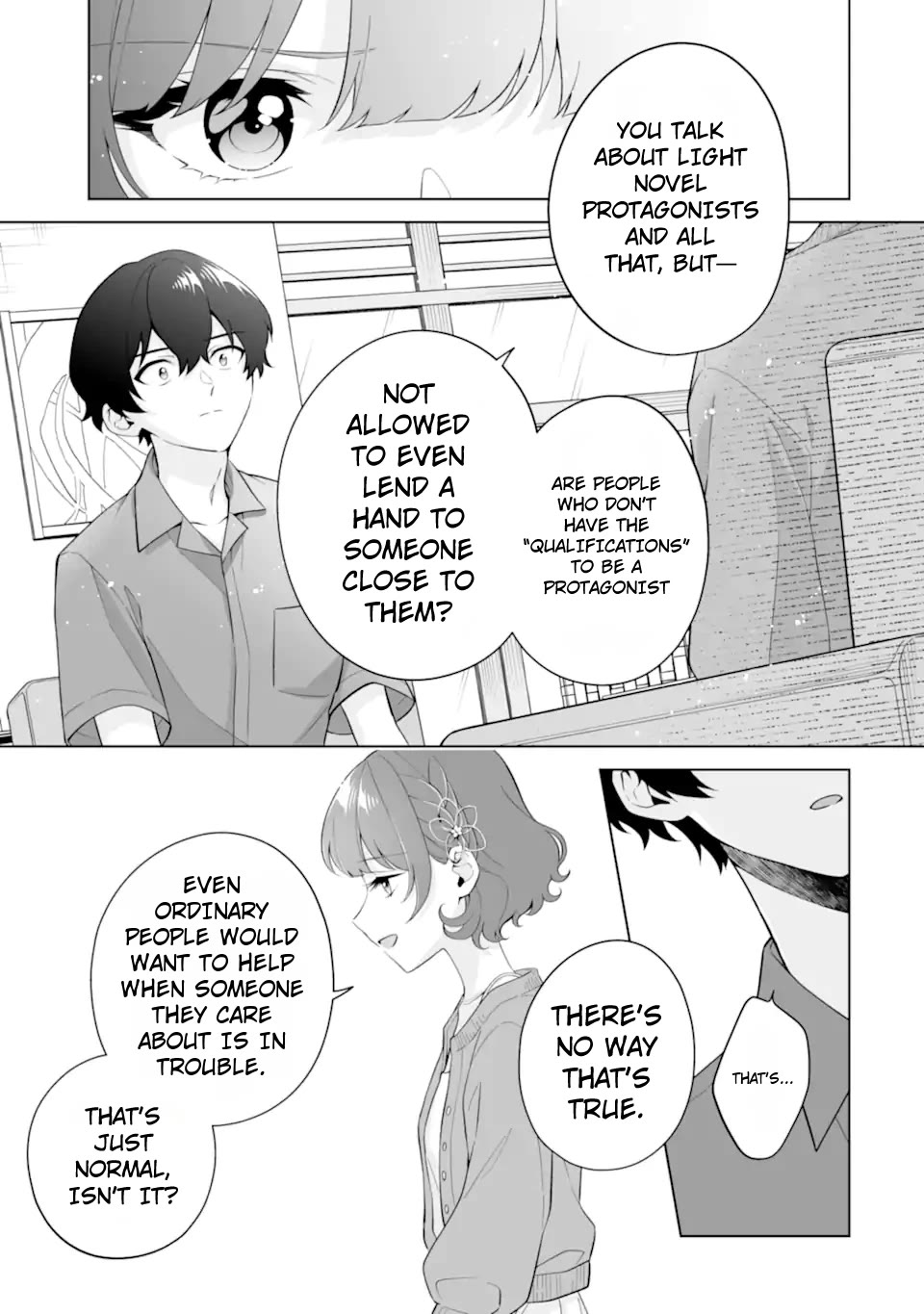 Please Leave Me Alone (For Some Reason, She Wants to Change a Lone Wolf's Helpless High School Life.) chapter 30 page 22