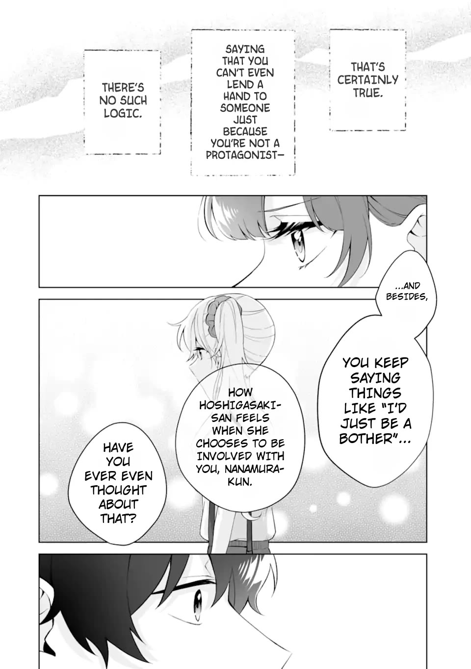 Please Leave Me Alone (For Some Reason, She Wants to Change a Lone Wolf's Helpless High School Life.) chapter 30 page 23