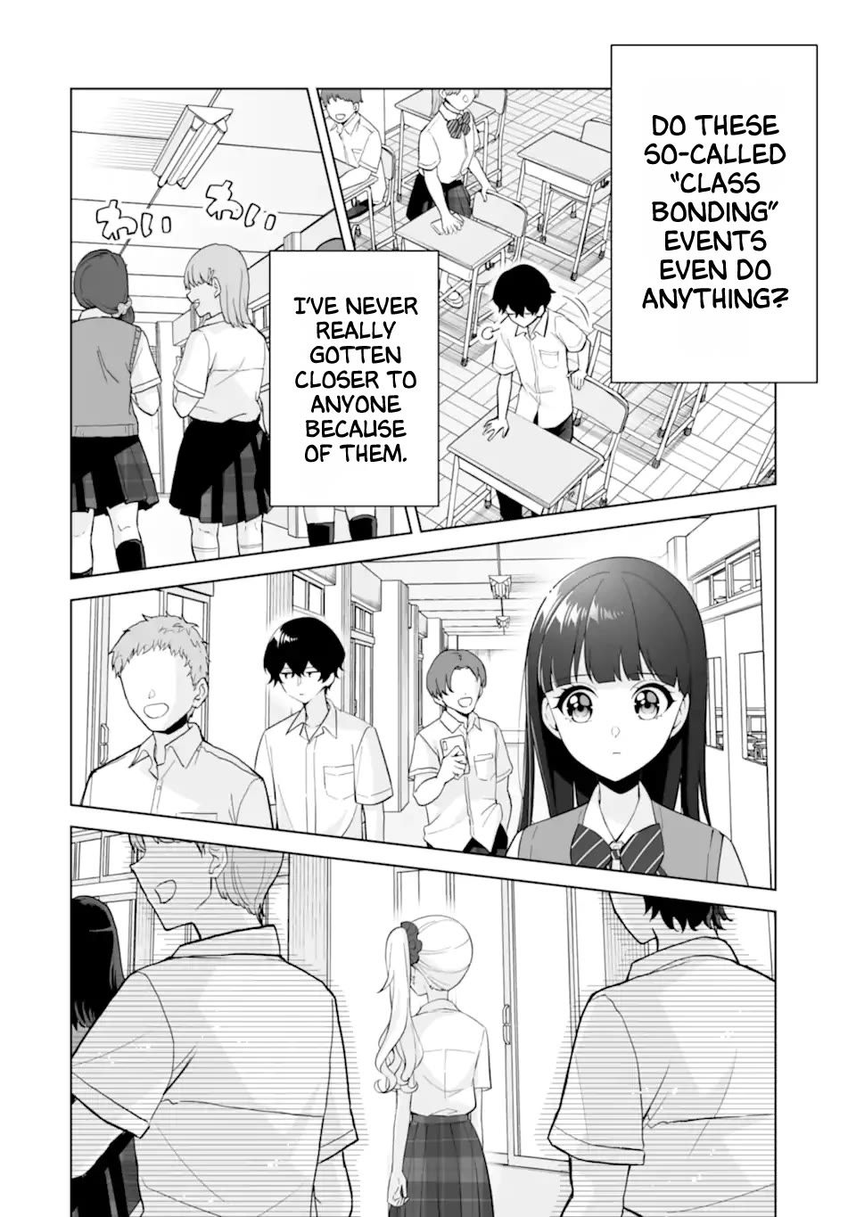 Please Leave Me Alone (For Some Reason, She Wants to Change a Lone Wolf's Helpless High School Life.) chapter 30 page 31