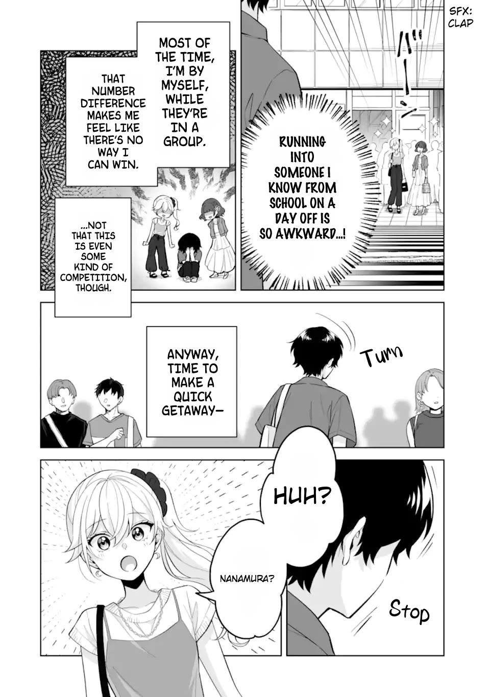 Please Leave Me Alone (For Some Reason, She Wants to Change a Lone Wolf's Helpless High School Life.) chapter 30 page 5