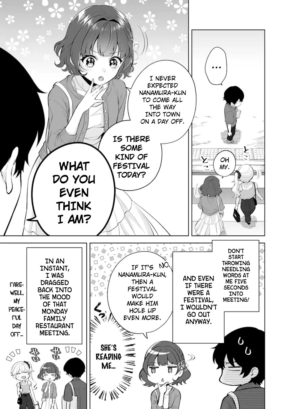 Please Leave Me Alone (For Some Reason, She Wants to Change a Lone Wolf's Helpless High School Life.) chapter 30 page 6