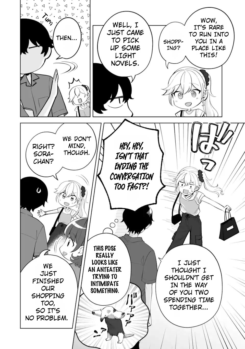 Please Leave Me Alone (For Some Reason, She Wants to Change a Lone Wolf's Helpless High School Life.) chapter 30 page 7