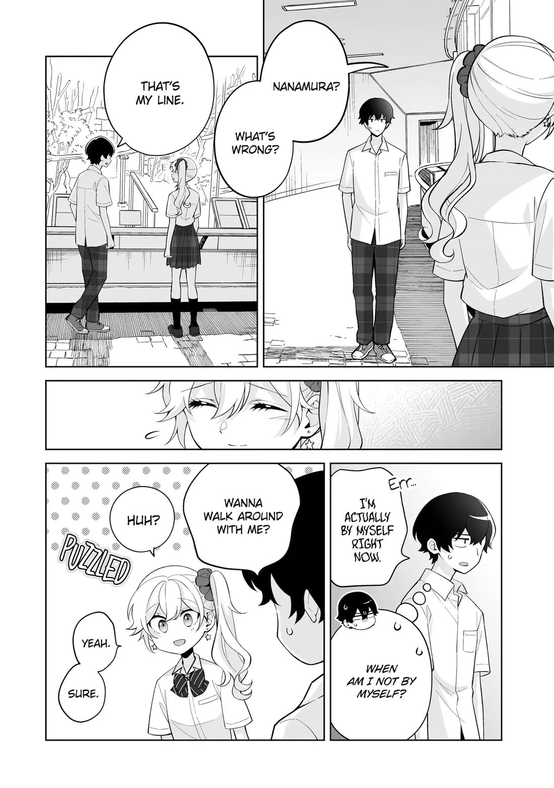 Please Leave Me Alone (For Some Reason, She Wants to Change a Lone Wolf's Helpless High School Life.) chapter 31 page 10